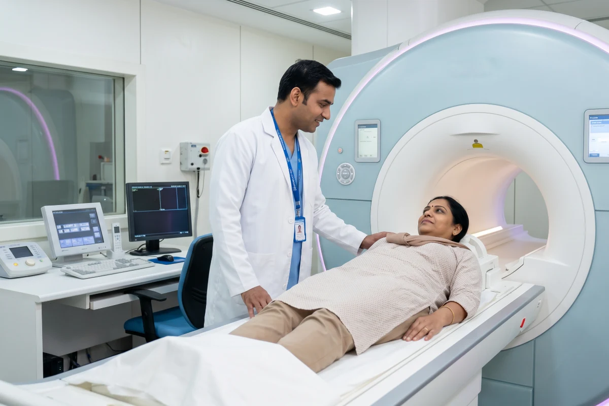 Modern diagnostic center equipped for specialized MRI Pituitary Brain imaging